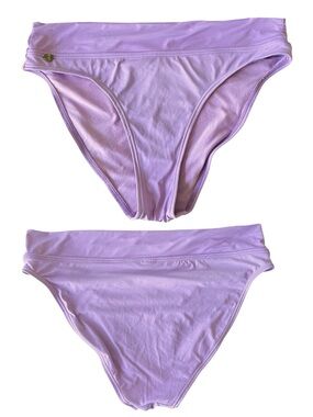 Lolë Mauve Purple Mojito Full Coverage Bikini Bottom (L)